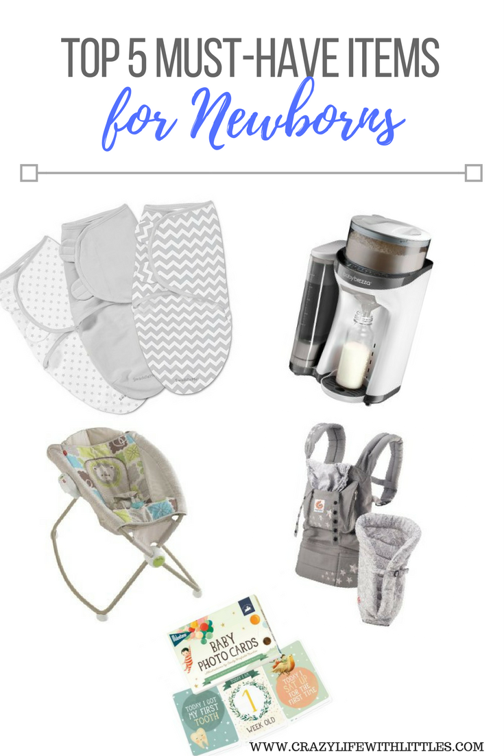 TOP 5 MUST HAVE BABY ITEMS FOR NEWBORNS, BABY REGISTRY, SWADDLES, BABY BREZZA, ROCK N PLAY, WHAT TO REGISTER FOR AS A FIRST TIME MOM