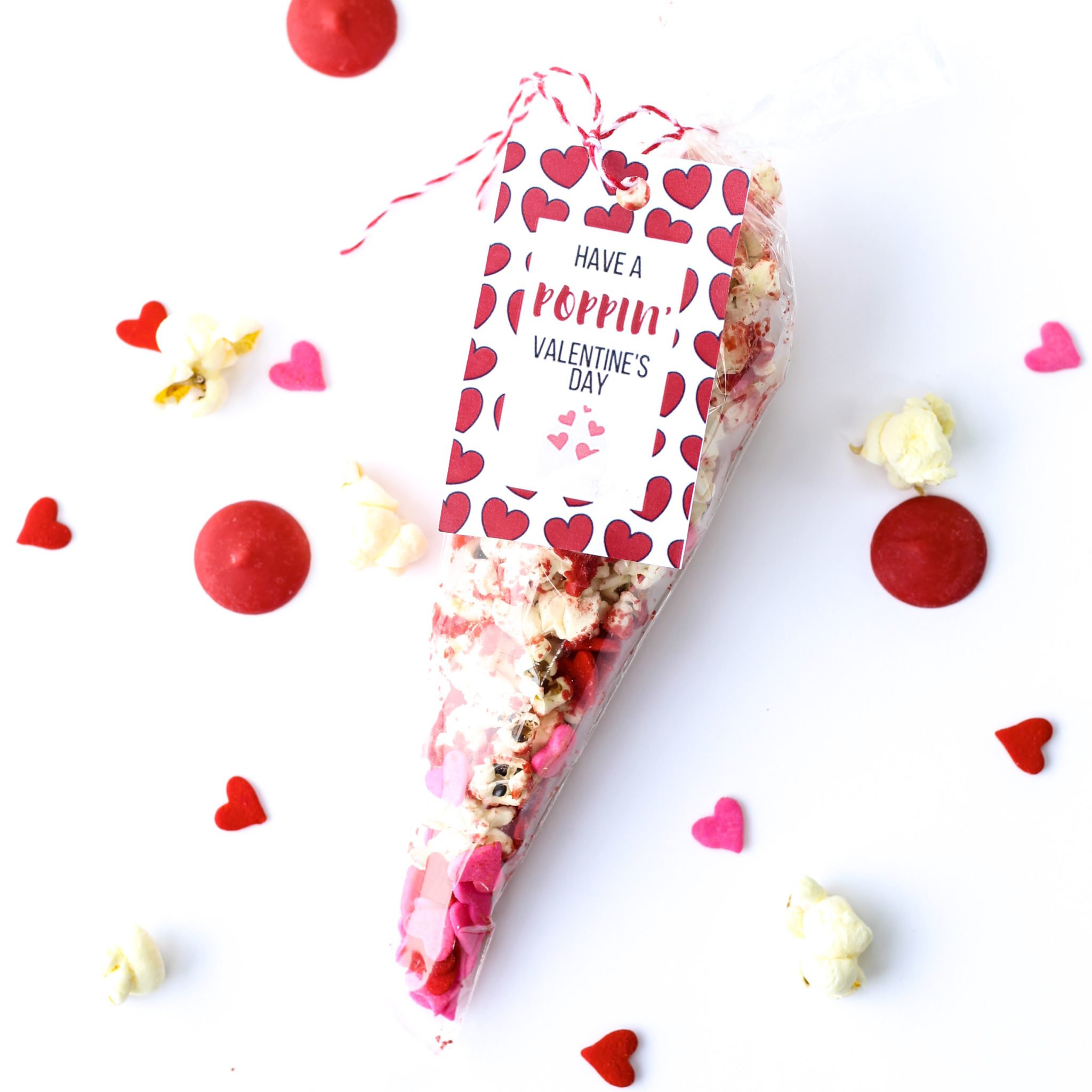 Valentine's Printables for Classrooms, valentine's Day Popcorn Printable