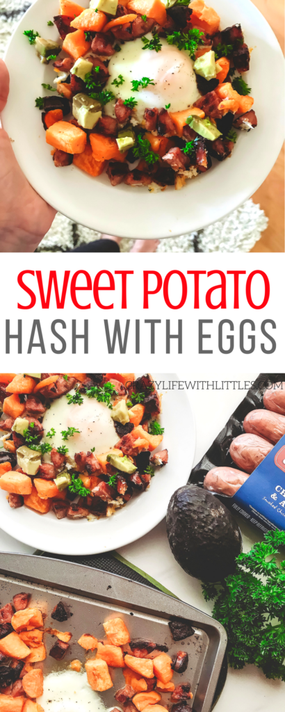 EASY WEEKNIGHT DINNER: SWEET POTATO HASH WITH EGGS - Crazy Life with ...