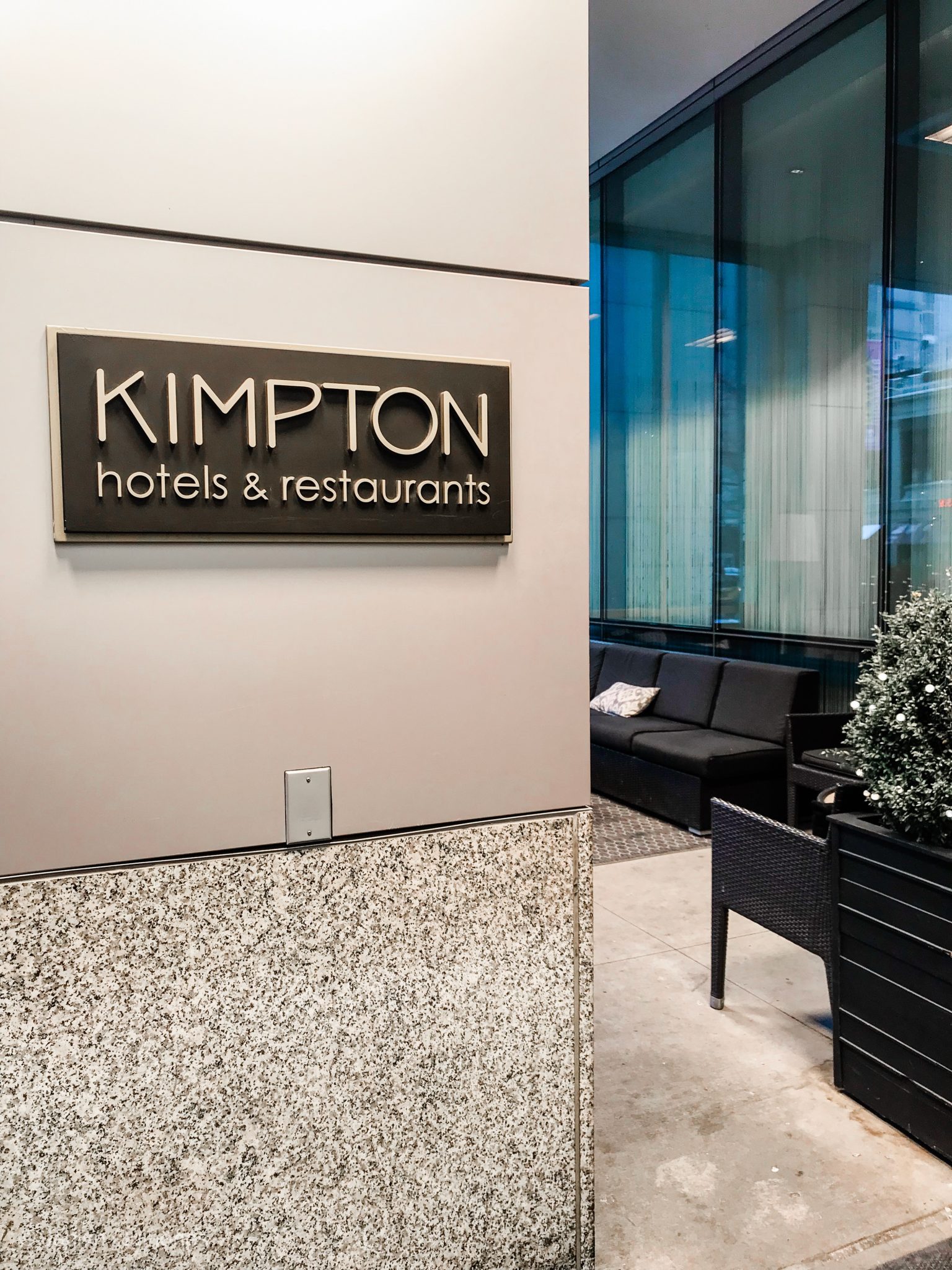 Kimpton Hotel Palomar located in downtown Chicago - written by Crazy Life with Littles, a Tampa lifestyle and mom blog
