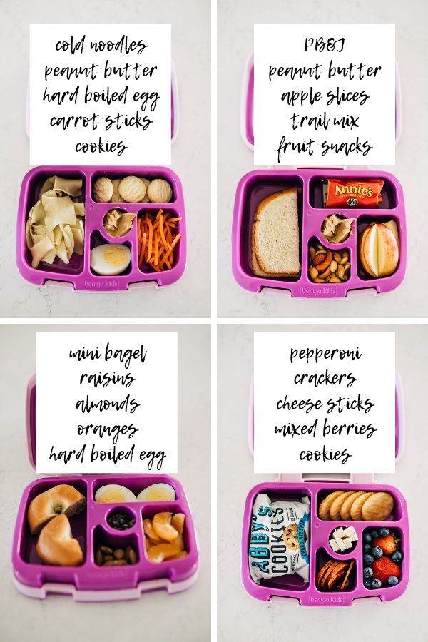 Easy Bento Box Lunches for Kids