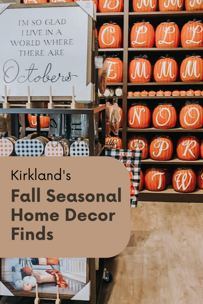 fall home decor, Kirkland's Home, seasonal decor, farmhouse fall decor