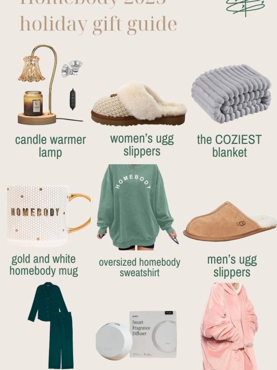 holiday gift guide for the homebody